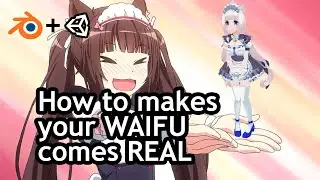 AR Tutorial - Vuforia (User Target Defined) X Nekopara