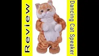 The Dancing Robotic Cat Speaker Review !