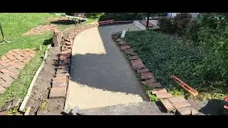 Busy BEE Landscaping patio rebuild paver patio 