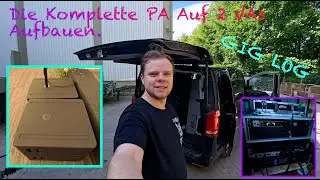 2 Große PAs auf 2 Veranstaltungen an einem Tag, kann das alleine schaffen? ( ProAudio, PA system )