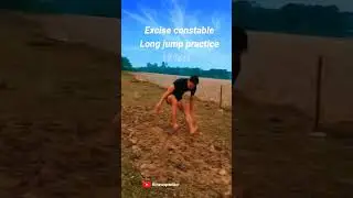 Excise constable long jump practice#shorts#trending//fitness pwilao