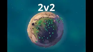 Planetary Annihilation: TITANS 2v2 Short Game (No Commentary Only Gameplay)