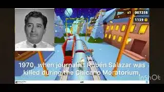 Rip Ruben Salazar co-host ETHAN SANCHEZ #chicano #brownberets