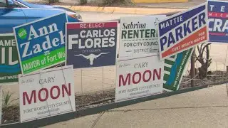 In Fort Worth, a crowded ballot greets voters this Election Day