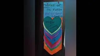 Craft work for sunday school children 