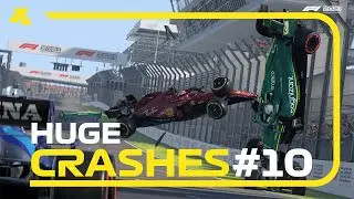 F1 2021 | HUGE CRASH COMPILATION #10