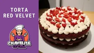 Torta Red VelVet Super facil y Deliciosa