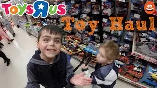 Toys R Us Toy Haul! Minecraft Lego Spongebob Mega Blocks Shopkins Blind Bags Frozen Mystery Minis