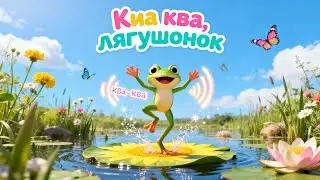 🐸🎉 Ква ква лягушонок 💦😄 | Весёлая танцевальная песня для детей | Пусть бегут