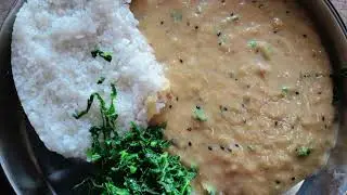 पहाड़ी लांच🤤 रेठा भात 🤤 और धान कुटाई 😚😚😚#rashmirautiyal 