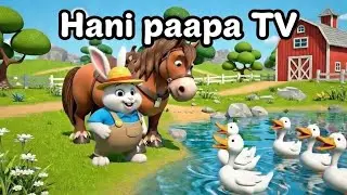 The rabbit's Farm rescue animal | 3D cartoon for kids toddlers nursery rhymes