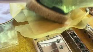 Repair of Guitar Lacquer Gibson Les Paul