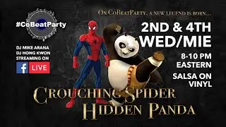 Crouching Spider Hidden Panda - Salsa on Vinyl - CoBeatParty 515