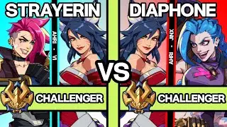 2XKO ▰ DIAPHONE (Ahri-Jinx) vs STRAYERIN (Ahri-Vi) ▰ 2XKO Pro Replays