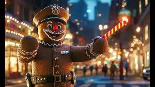 Gingerbread Village Comes Alive | A Magical Christmas Adventure | Runway Gen 3 | AI Christmas Videos
