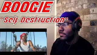 Boogie - Self Destruction [Official Music Video] Reaction