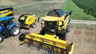 Pokazy polowe maszyn żniwnych | PW Księżopolski | New Holland | Joskin | Kuhn|