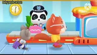Baby panda 🐼 cartoon video #video #babypandacartoon
