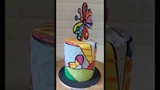 Torta scenografica Garden Butterfly Cake