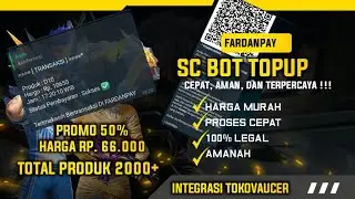SC BOT PAIRING CODE NEW | FITUR TOPUP OTOMATIS 1200 PRODUK ✅