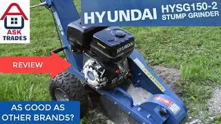 Cheap Hyundai Stump Grinder Review! Is it any good?