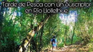 Tarde de Pesca con un Suscriptor en Río Llollelhue / Región de los Ríos / Baitcasting / Sur de Chile