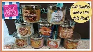 Bath & Body Works Fall 2019 Candle Haul | Today ONLY SALE!