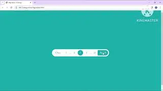 pagination ui design using html css & javascript