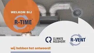 R-TIME 02: Climate Recovery duurzame ventilatiekanalen; dampdicht en geluiddempend.