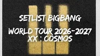 260821 SETLIST BIGBANG CONCERT 