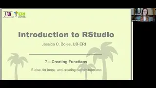 7  - Custom Functions in R - Intro to RStudio