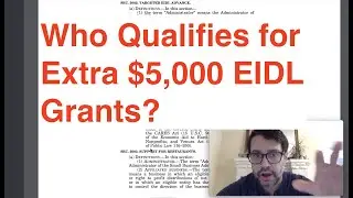 Who's Eligible for $5000 Additional EIDL Grants | New PPP Rules Released