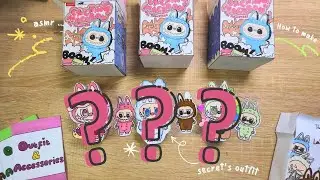 Unboxing BLIND BOX LABUBU Exciting Macaron + tutorial