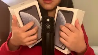 ASMR triggers on phone boxes
