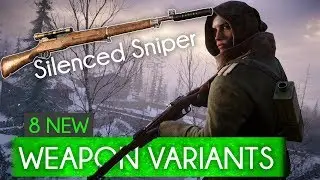►8 NEW WEAPON VARIANTS SILENCED SNIPER &ndash; Battlefield 1 CTE Update