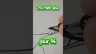 Jour 94 jusqu'&agrave; devenir artiste, on commence zoro #dessin #manga #japan #drawing #zoro #onepiece