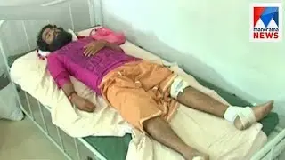 Rss workers attacked to Yuvamorch worker | Manorama News