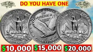 Top 3 Rare U.S. Quarters Worth Thousands! | Check Your Change for These Valuable Coins