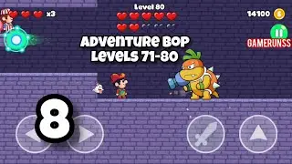 Super Run: Adventure Bop World - Gameplay Walkthrough Android Part 8 - Levels 71-80