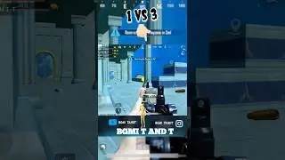 1 vs 3  #pubgmobile #bgmi #gaming #gameplay#trending #youtubeshorts #shorts