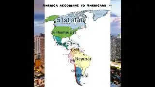 America according to Americans 💀#mapping #joke #america