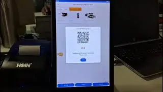 Bonrix Self-Service Android Kiosk for Fast-Food with UPI QR, KOT Printing & Cloud Token System