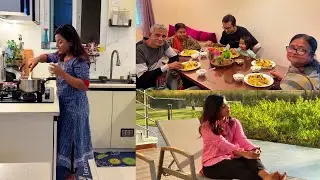 Saas sasurji k liye aj special lunch banaya kiuki gloku k birthday pe wo nehi khayenge | @GlamWithMe