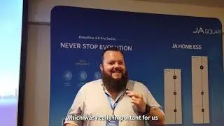 Conversation with our valued distributor at JA Solar's n-type High-Efficiency Technology Forum