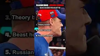 Ranking John Cena Coldest Roasts