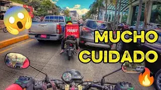 🔥El tráfico está de regreso en Tegucigalpa 🇭🇳🏍️ | Tráfico pesado, delivery, café y buena vibra ☕