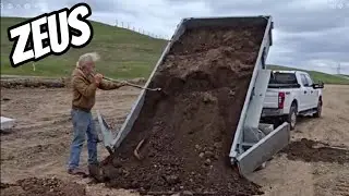 Zeus last Concrete JOB, Driveway PREP