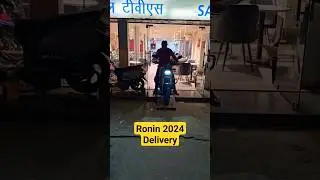 Ronin 225 Top Model Delivery in 2024 🔥  #ronin225 #tvsronin225