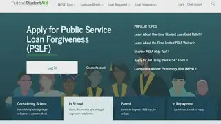 Student loan relief website is now live
