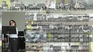 Hino à Banda Musical de Calvos/Comemoração dos 178 anos